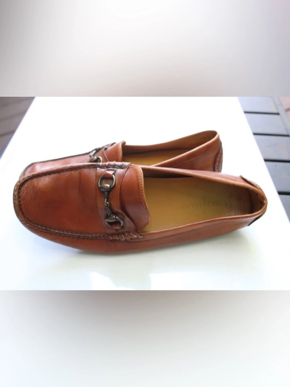 Cole Haan men’s horse bit loafers